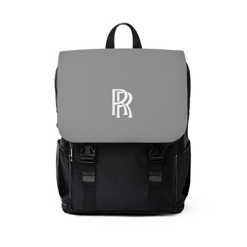 Unisex Grey Rolls Royce Casual Shoulder Backpack™