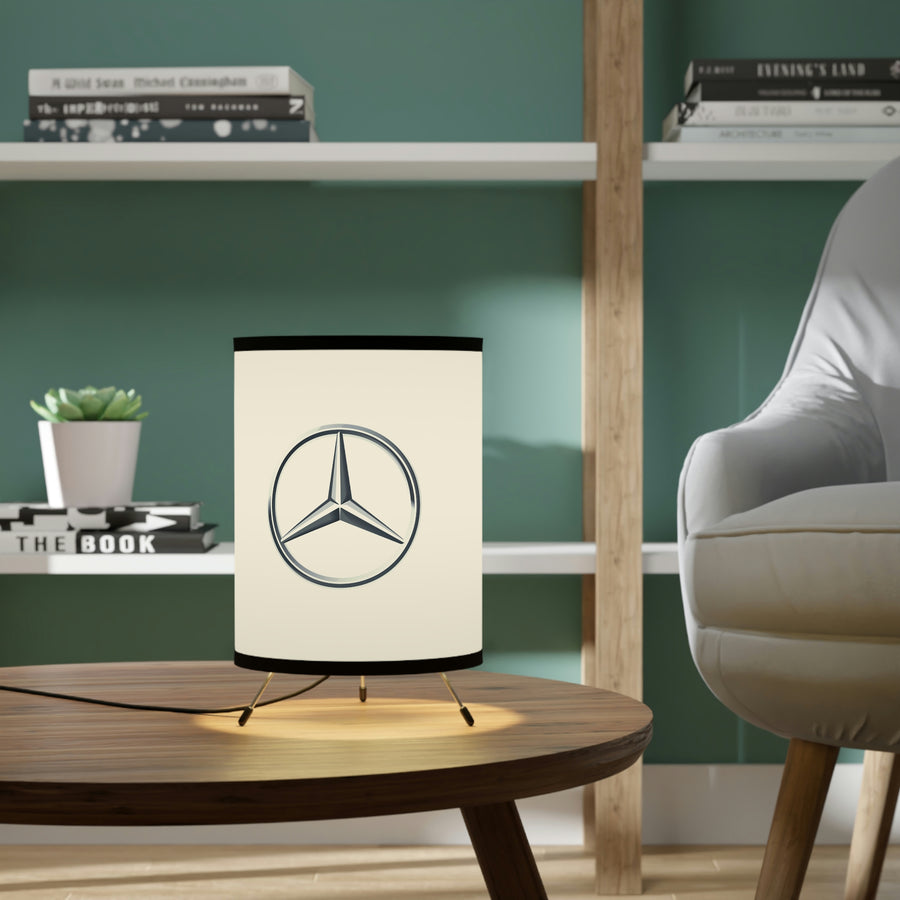 Mercedes Tripod Lamp with High-Res Printed Shade, US\CA plug™