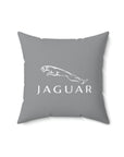 Grey Jaguar Spun Polyester Square Pillow™