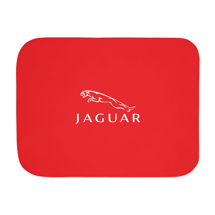 Red Jaguar Sherpa Blanket™