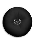 Black Mazda Tufted Floor Pillow, Round™