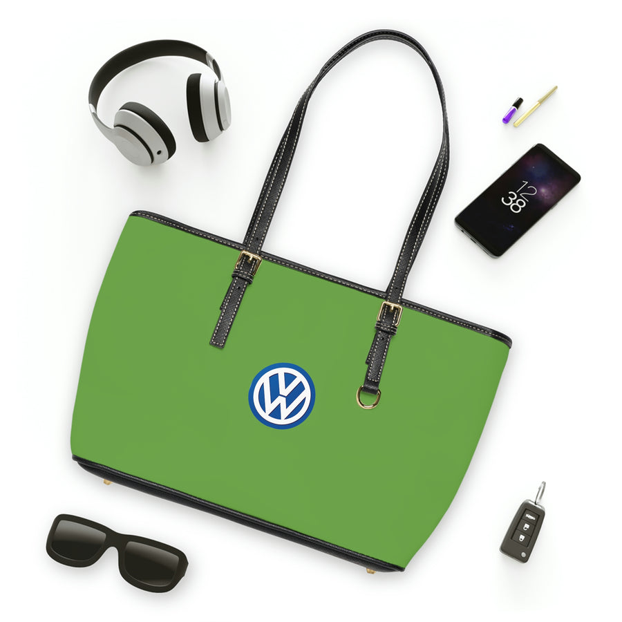 Green Volkswagen Leather Shoulder Bag™