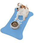 Light Blue Rolls Royce Pet Feeding Mats™