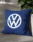 Dark Blue Volkswagen Spun Polyester pillowcase™