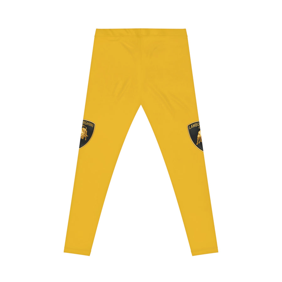 Women's Yellow Lamborghini Casual Leggings™