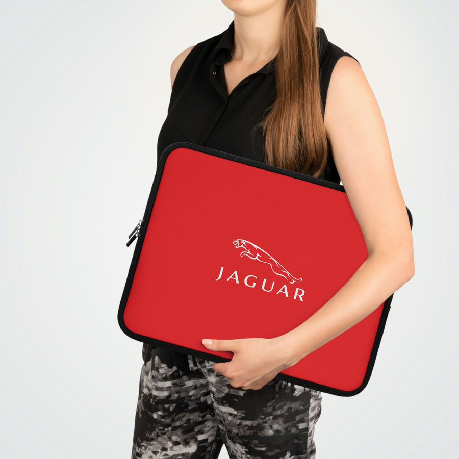 Red Jaguar Laptop Sleeve™