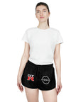 Women's Relaxed Black Nissan GTR Shorts™