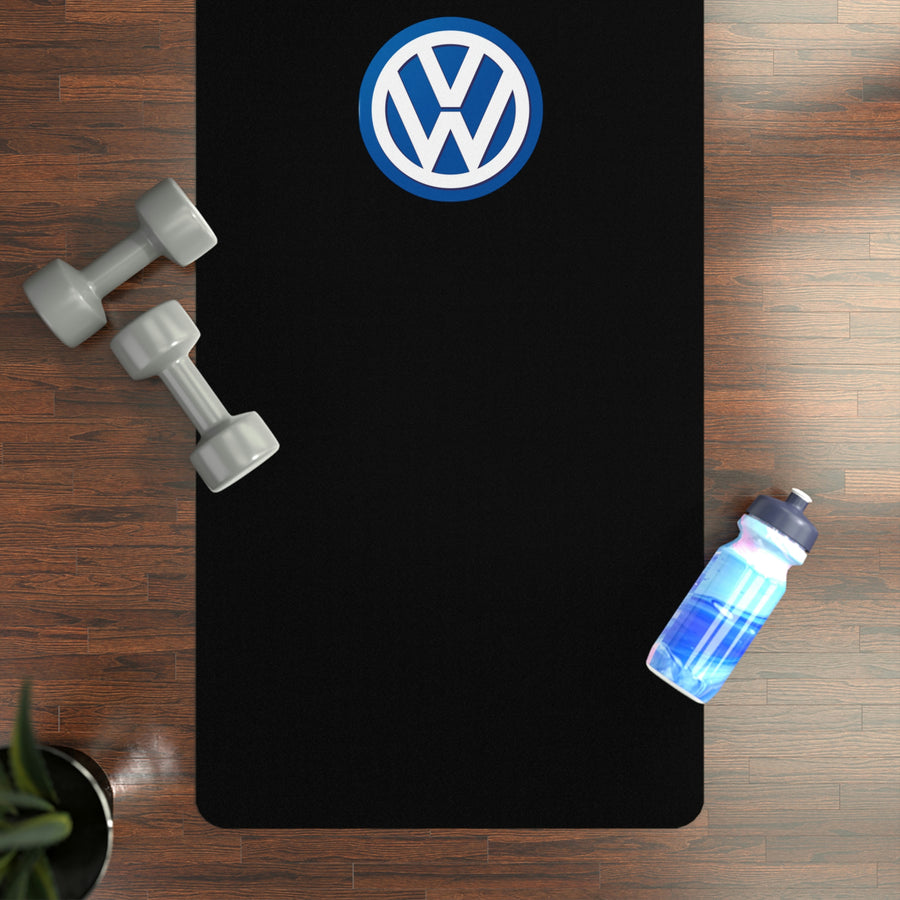 Black Volkswagen Rubber Yoga Mat™