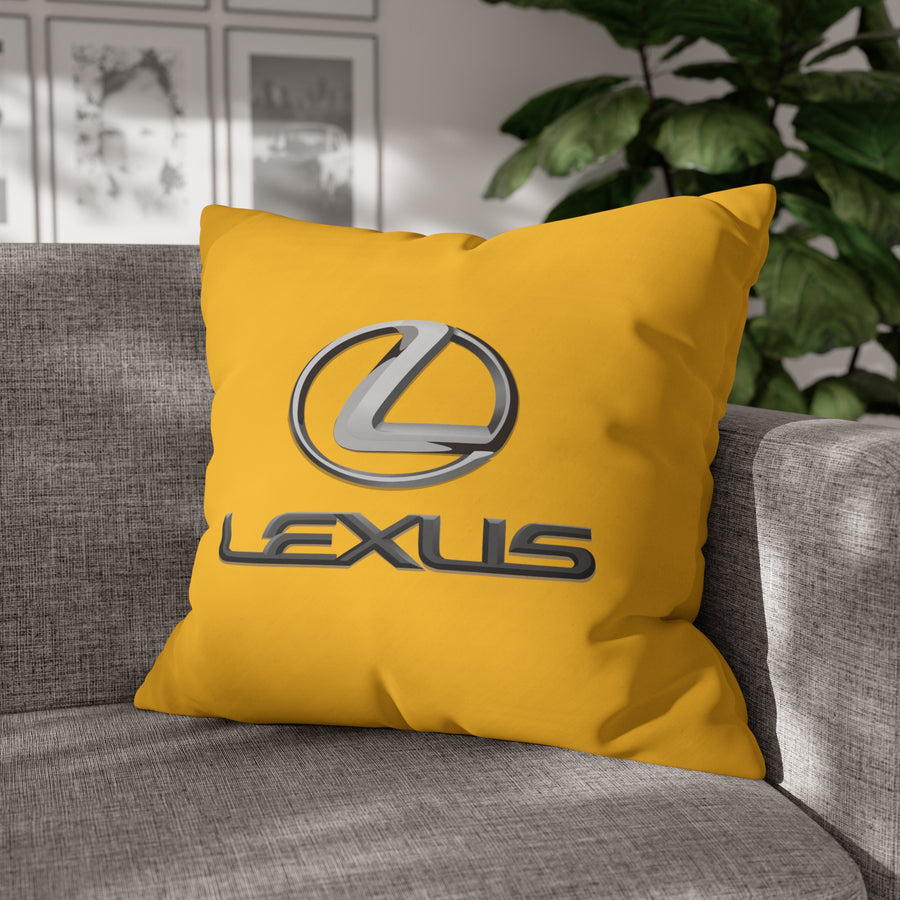 Yellow Lexus Spun Polyester pillowcase™