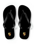 Unisex Black Porsche Flip Flops™