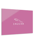 Light Pink Jaguar Acrylic Prints (French Cleat Hanging)™