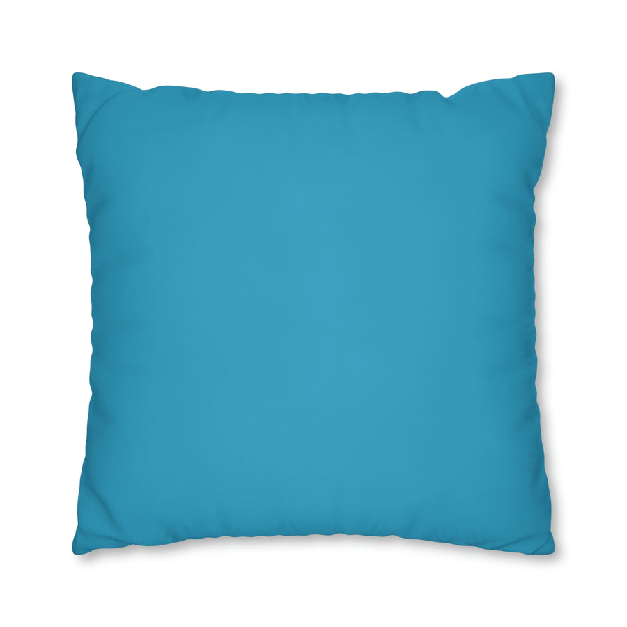 Turquoise Volkswagen Spun Polyester pillowcase™