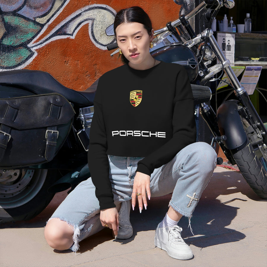 Women's Porsche Cropped Sweatshirt™