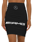 Women's Black Mercedes Mini Skirt™