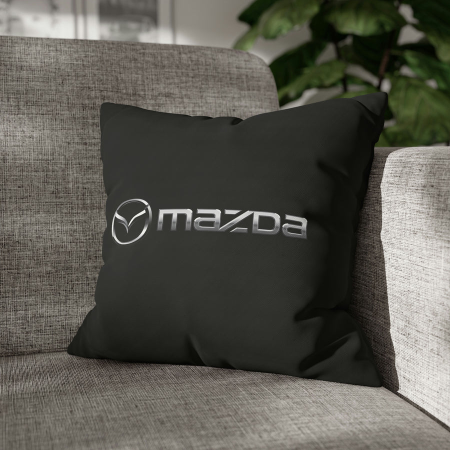 Black Mazda Spun Polyester pillowcase™