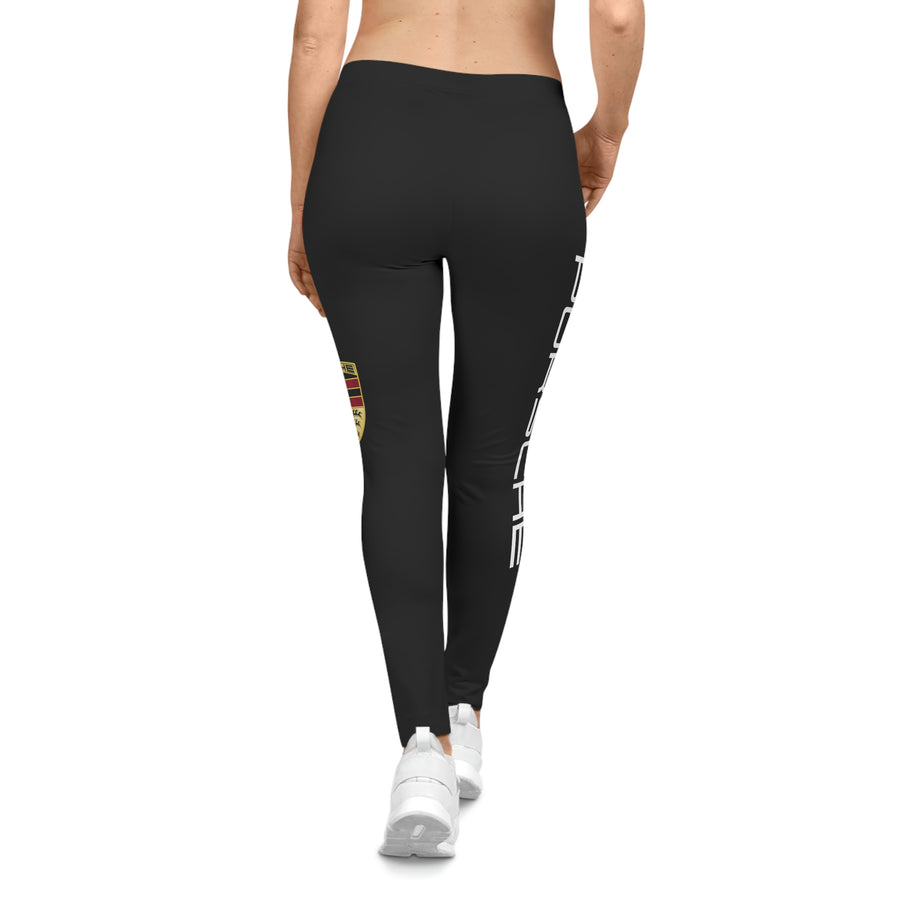 Women's Black Porsche Leggings™