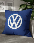 Dark Blue Volkswagen Spun Polyester pillowcase™