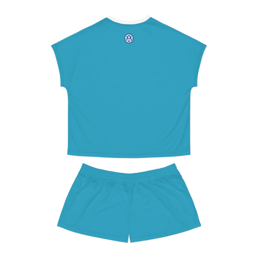 Women's Turquoise Volkswagen Short Pajama Set™