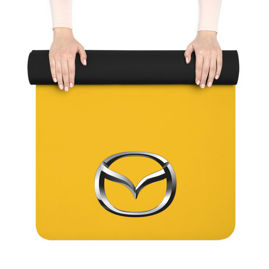 Yellow Mazda Rubber Yoga Mat™