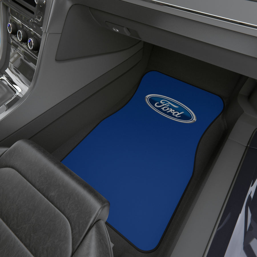 Dark Blue Ford Car Mats (Set of 4)™