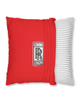 Red Rolls Royce Spun Polyester pillowcase™