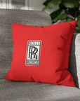 Red Rolls Royce Spun Polyester pillowcase™