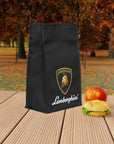 Black Lamborghini Polyester Lunch Bag™