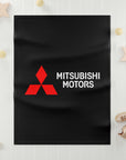 Black Mitsubishi Soft Fleece Baby Blanket™