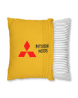 Yellow Mitsubishi Spun Polyester pillowcase™