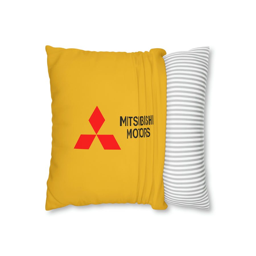 Yellow Mitsubishi Spun Polyester pillowcase™