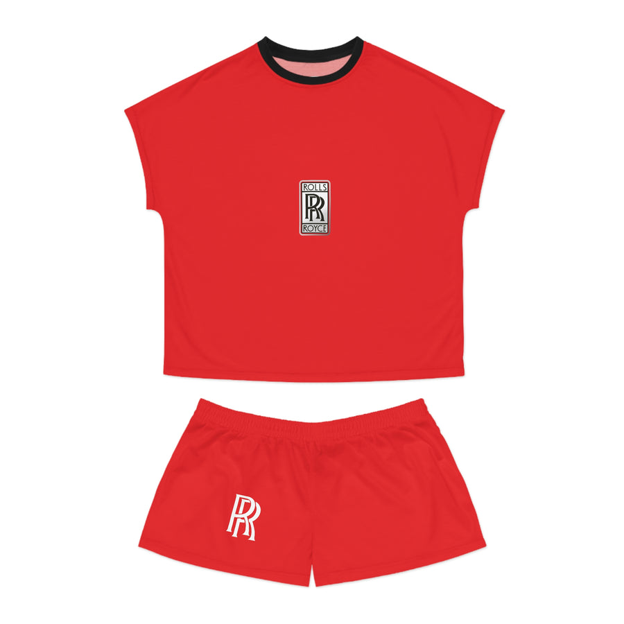 Women's Red Rolls Royce Short Pajama Set™