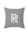 Grey Rolls Royce Spun Polyester Square Pillow™