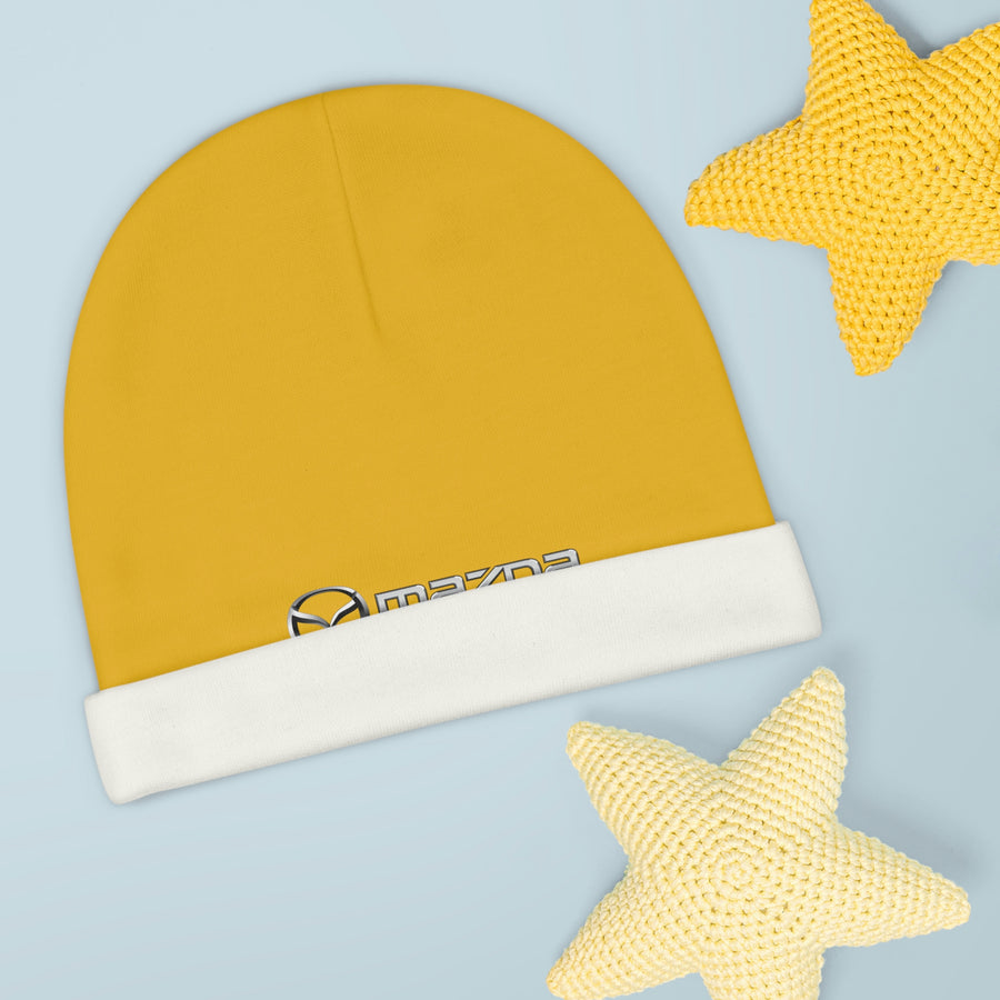 Yellow Mazda Baby Beanie™