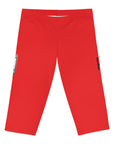 Women's Red Rolls Royce Capri Leggings™