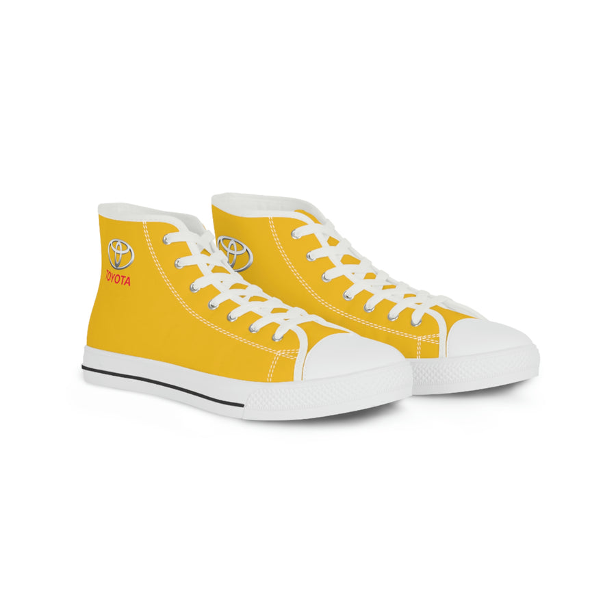 Men's Yellow Toyota High Top Sneakers™