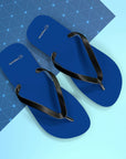 Unisex Dark Blue Mazda Flip Flops™