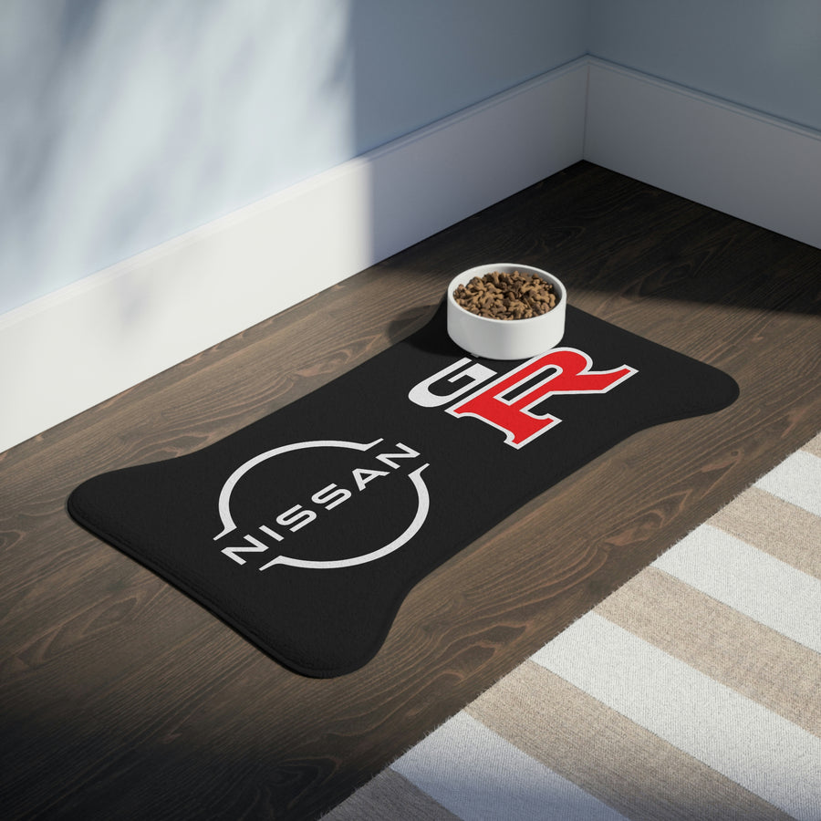 Black Nissan GTR Pet Feeding Mats™