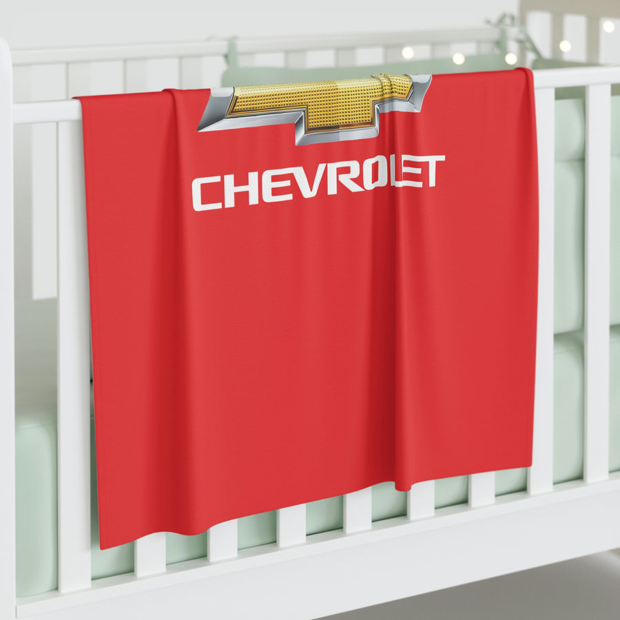 Red Chevrolet Baby Swaddle Blanket™