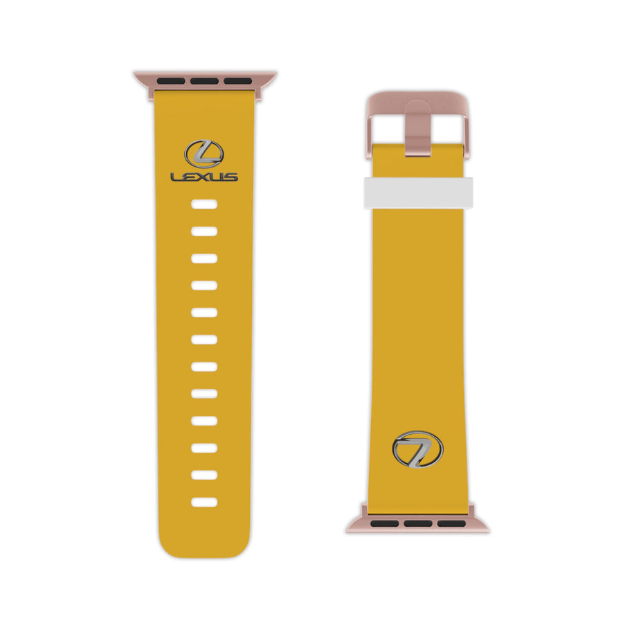 Yellow Lexus Watch Band for Apple Watch™