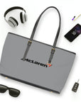 Grey Mclaren Leather Shoulder Bag™