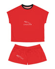 Women's Red Jaguar Short Pajama Set™