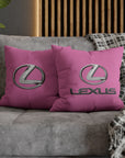 Light Pink Lexus Spun Polyester pillowcase™