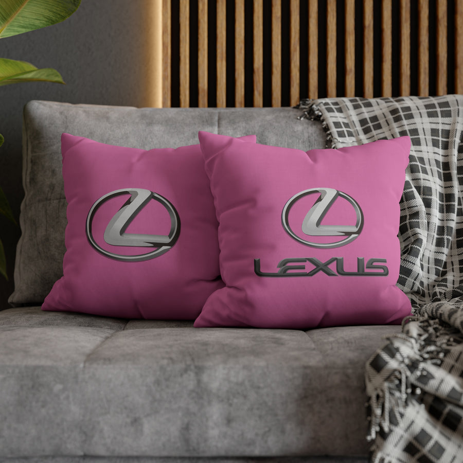 Light Pink Lexus Spun Polyester pillowcase™