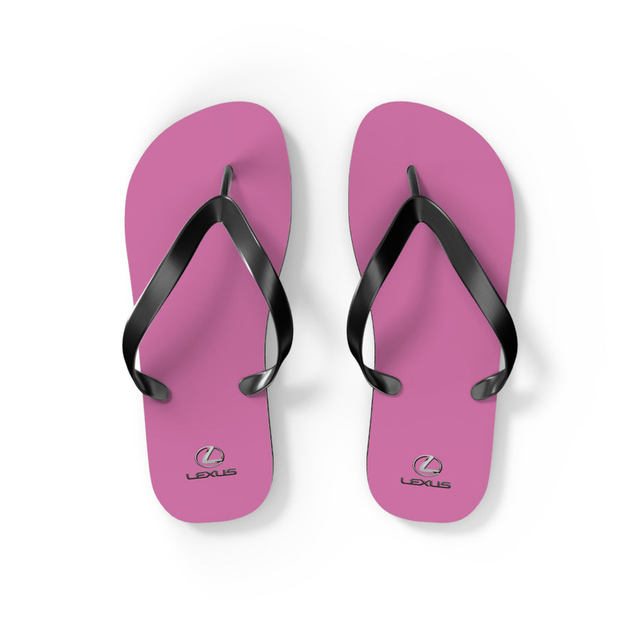 Unisex Light Pink Lexus Flip Flops™