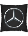 Black Mercedes Spun Polyester Pillowcase™