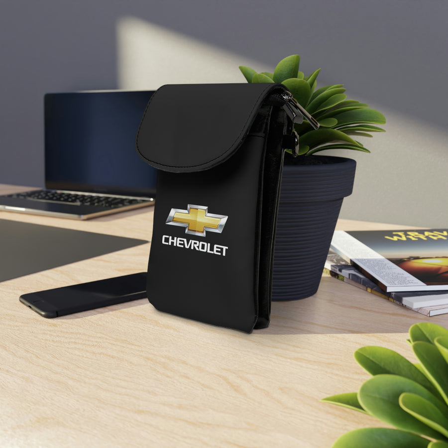 Black Chevrolet Small Cell Phone Wallet™