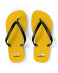 Unisex Yellow Chevrolet Flip Flops™