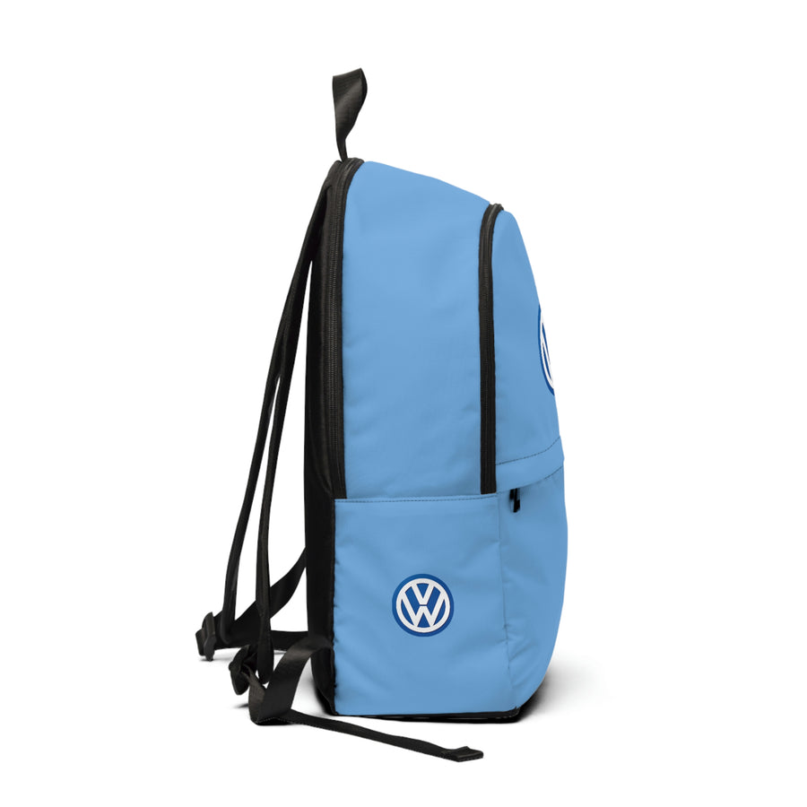 Unisex Light Blue Volkswagen Fabric Backpack™