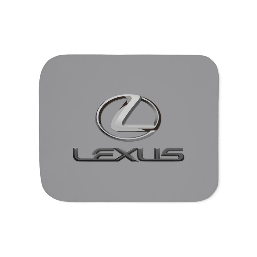 Grey Lexus Sherpa Blanket™