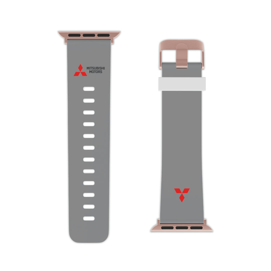 Grey Mitsubishi Watch Band for Apple Watch™